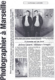 La Provence du 16 avril 2004