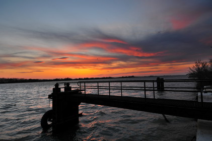 Le Rhone à hauteur de Port Saint-Louis-du-Rhone(2009) pour le conseil régional Provence Alpes Cote d'Azur