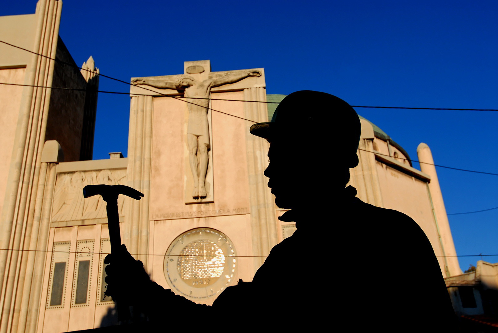 Construction de logements du Parc Saint-Louis, Marseille décembre 2007