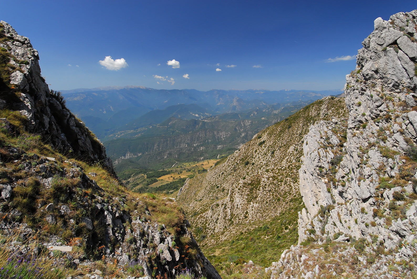 Parc Régional des Pré-Alpes d'Azur pour le Conseil Régional Provence Alpes Cote d'Azur, sur le mont Vial (06) juillet 2008.