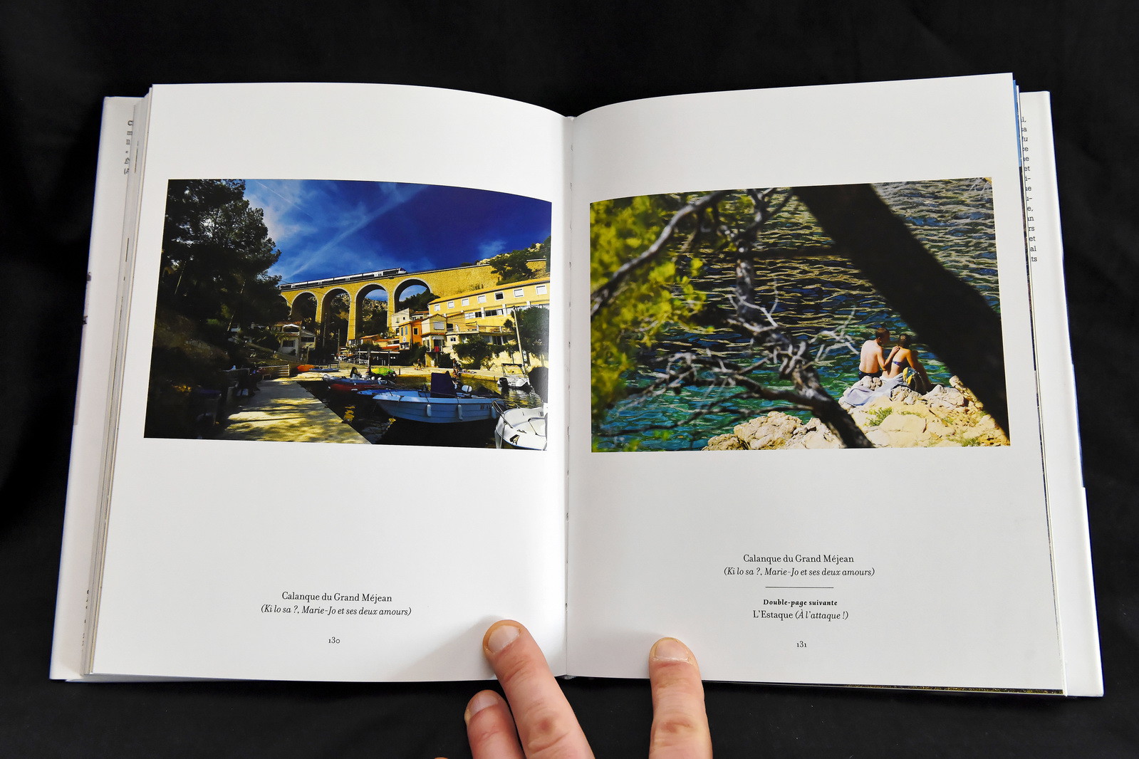 Réalisation du portfolio central du livre Robert Guédiguian cinéaste de Christophe Kantcheff aux éditions Chêne. La thématique de ce portfolio était de revisiter les lieux de tournage du cinéaste.