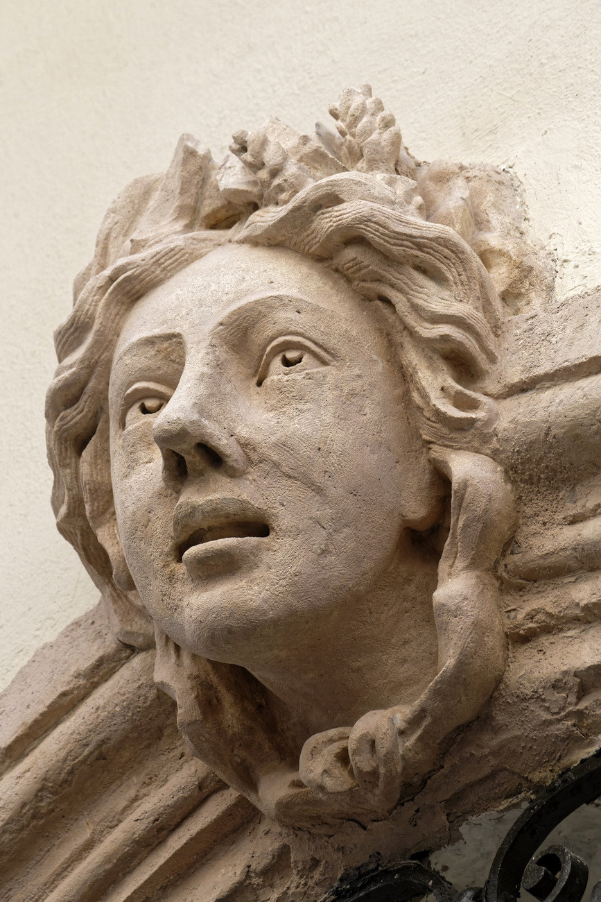 Mascaron, hôtel Pascal, Marseille juillet 2019