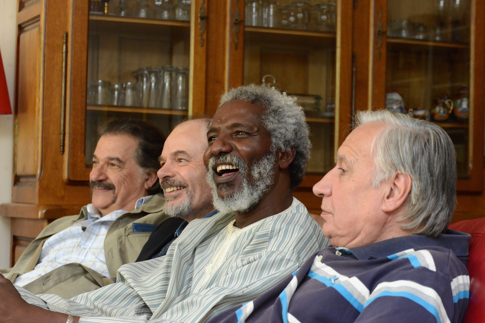 Sur le tournage d'Au fil d'Ariane, réalisation Robert Guédiguian.Autour du film.