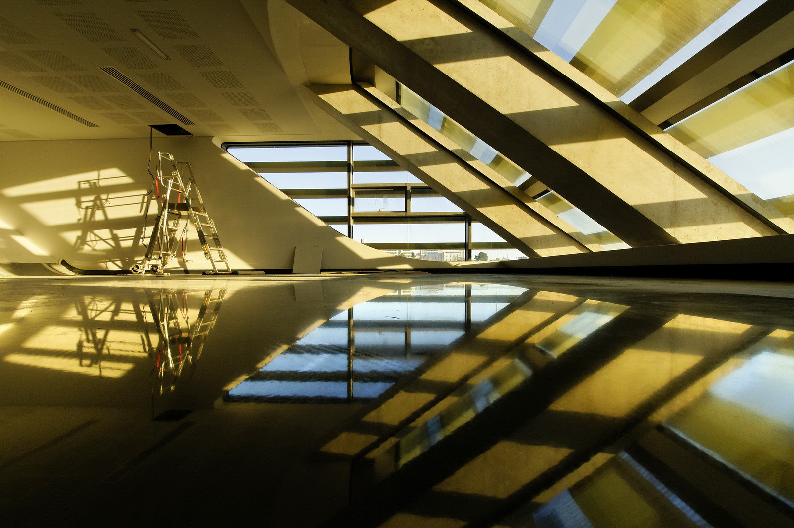 Archives départementales de l'Hérault, Pierres Vives, architecte Zaha Hadid, janvier 2012