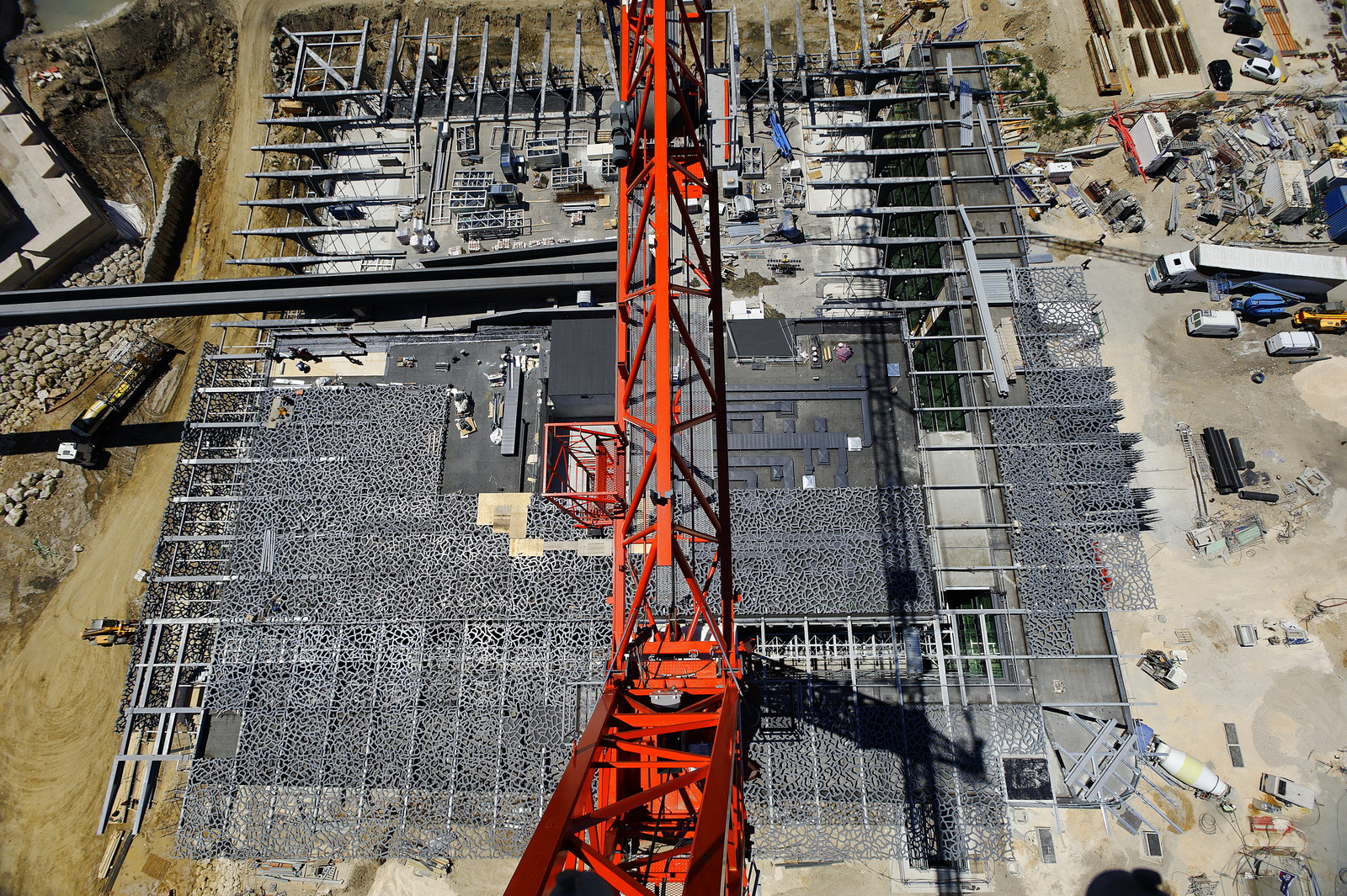 Le Mucem de Rudy Ricciotti, Marseille juillet 2012