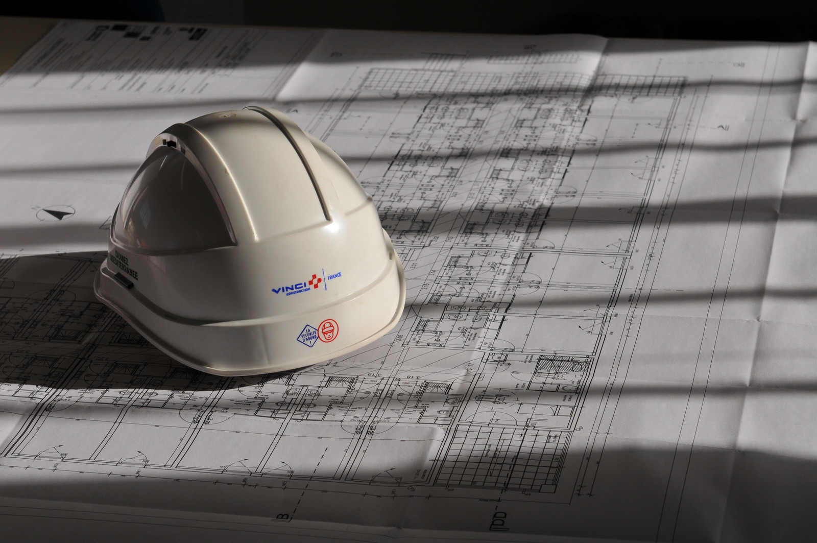 Bureau de chantier des Académies Aixoises, Aix en Provence février 2009