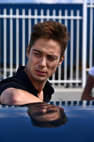 Sur le tournage d'Au fil d'Ariane, réalisation Robert Guédiguian.Autour du film.