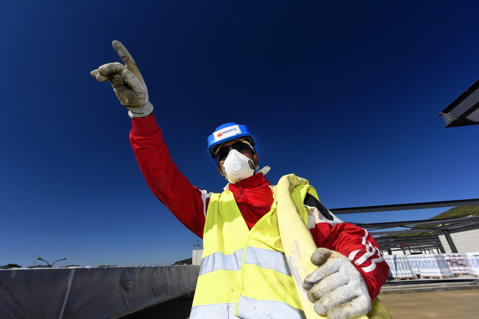 Société Sept Résine, groupe Vinci, parking du centre commercial de la Valette du Var, octobre 2015