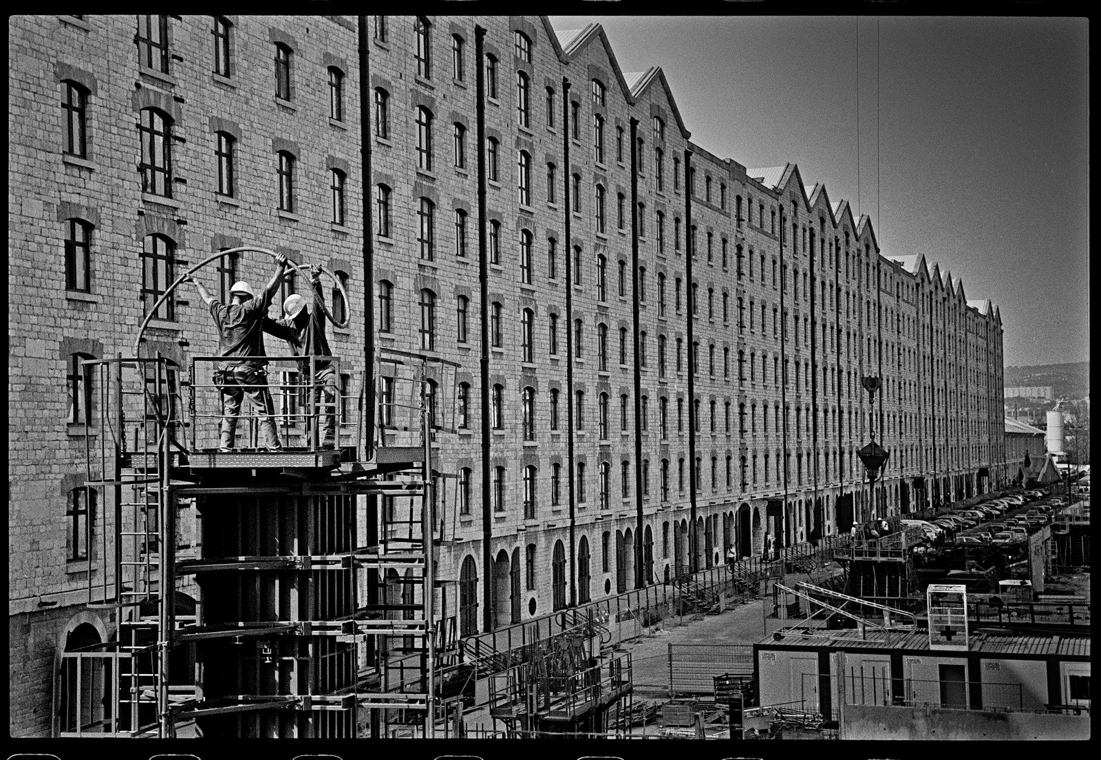 Chantier Cap Joliette, avril 2002