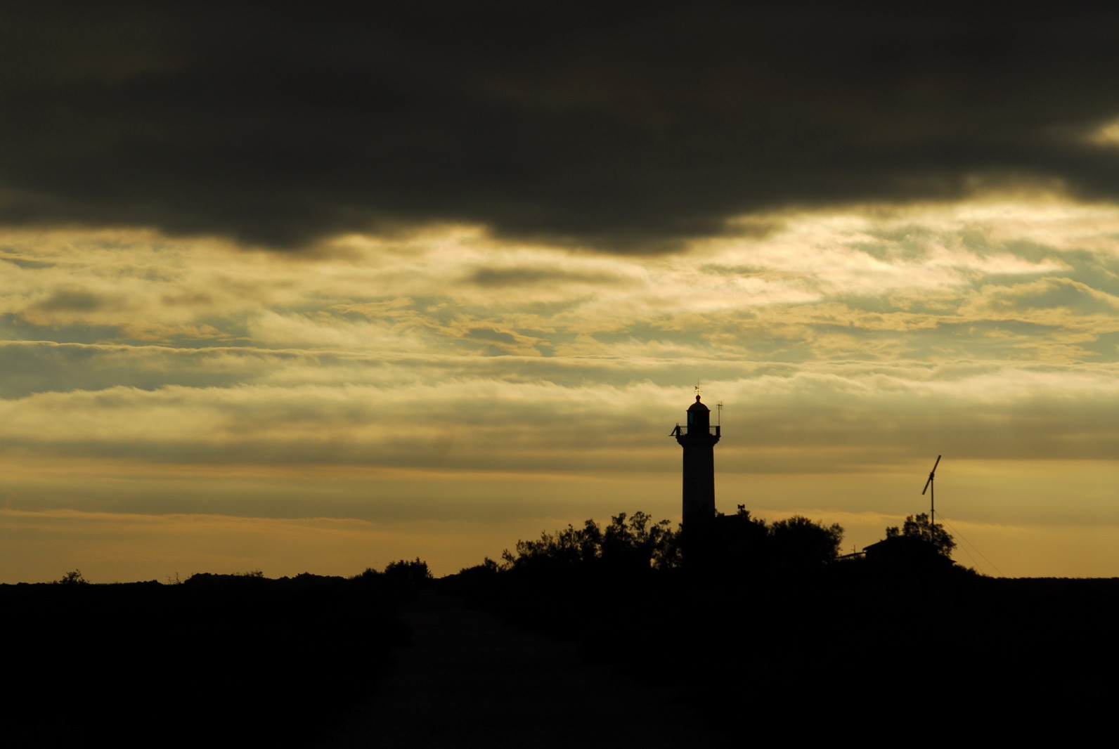 La Camargue pour le Conseil régional PACA, le phare de la Gacholle, aout 2006