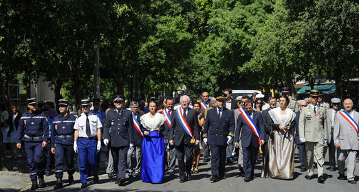 Cérémonie du 14 juillet à Arles, juillet 2011