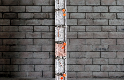 Chantier de l'hopital Sainte-Musse, Toulon novembre 2008