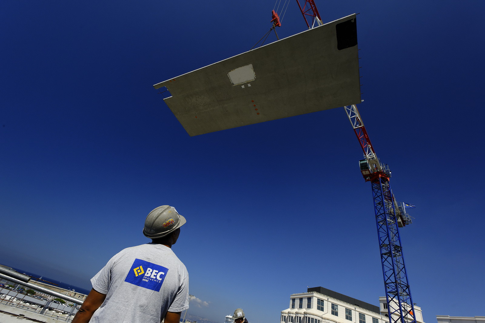 Bec Construction, groupe Fayat, opération Euromed Center, Marseille 2016